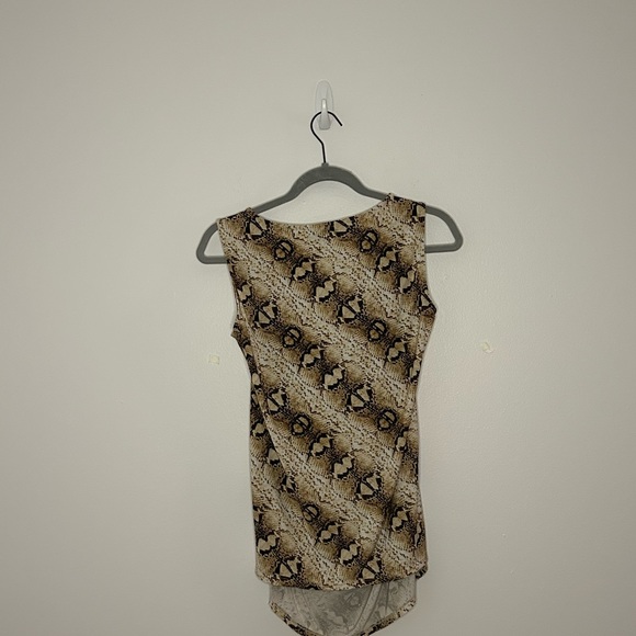 WHBM Python print blouse - Picture 2 of 7